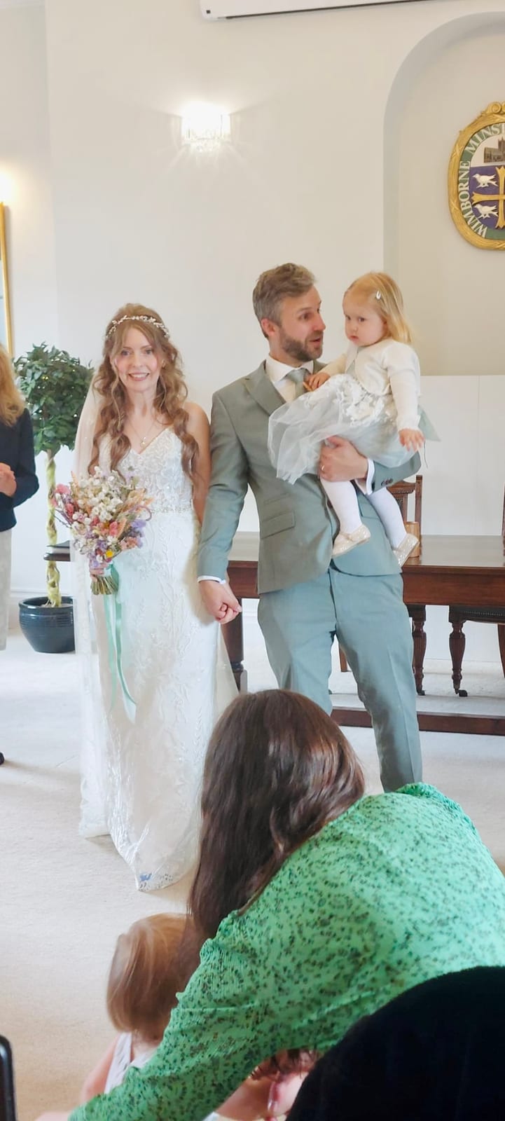A moment from Catherine & Chris's wedding