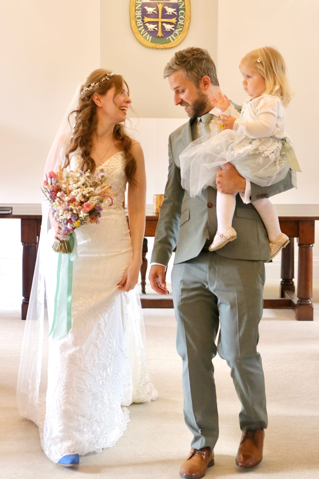 A moment from Catherine & Chris's wedding