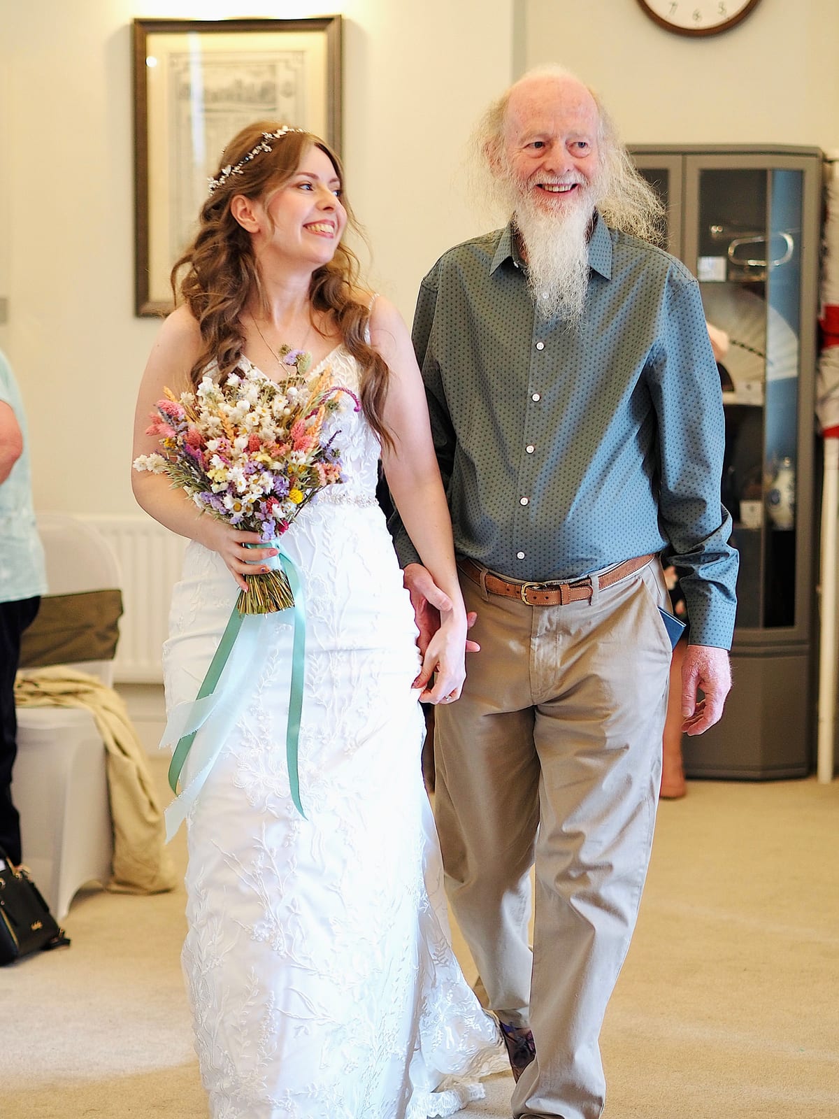 A moment from Catherine & Chris's wedding