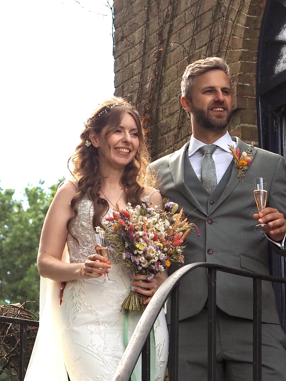 A moment from Catherine & Chris's wedding