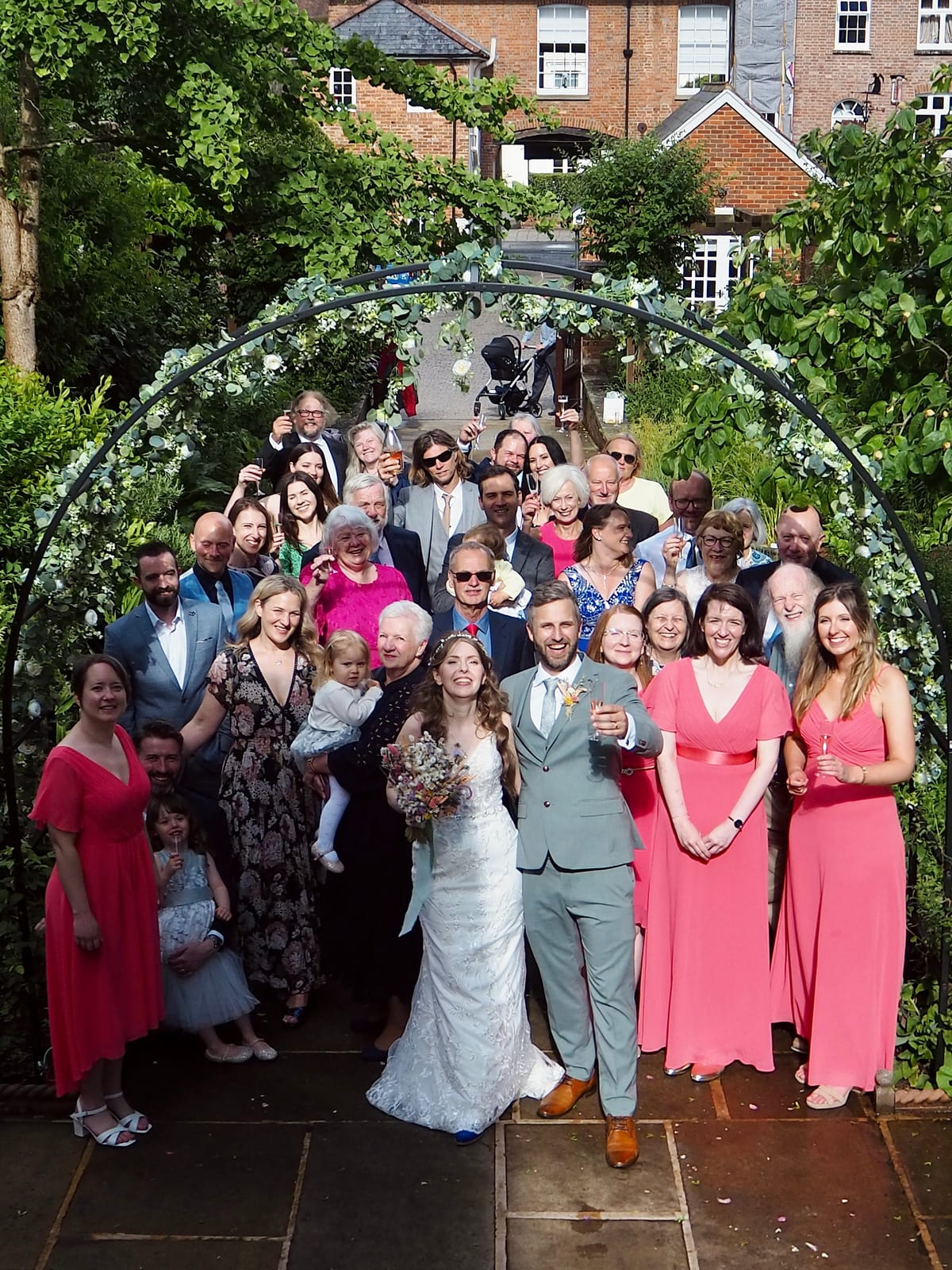 A moment from Catherine & Chris's wedding
