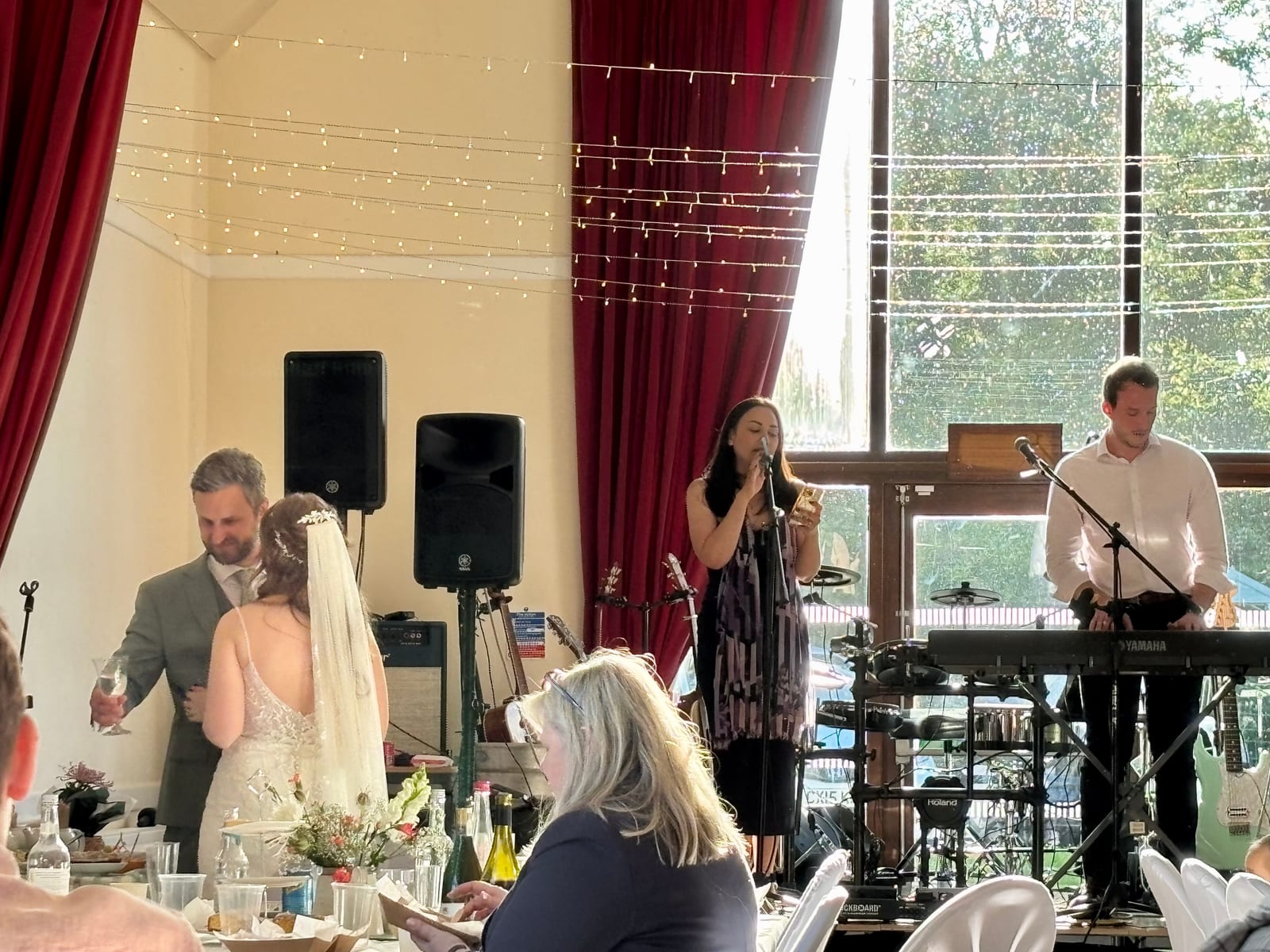A moment from Catherine & Chris's wedding