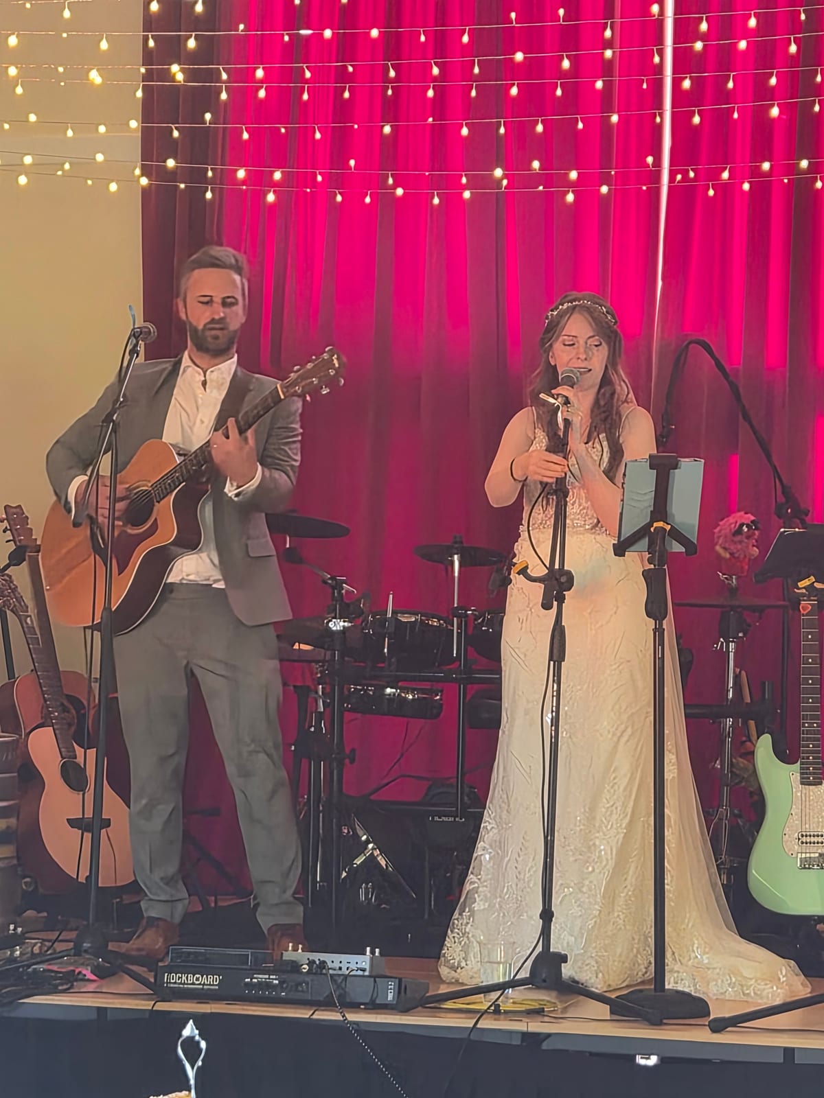 A moment from Catherine & Chris's wedding