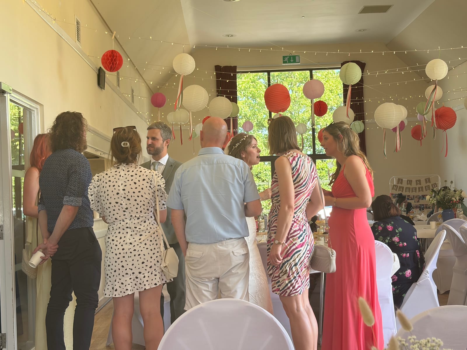 A moment from Catherine & Chris's wedding