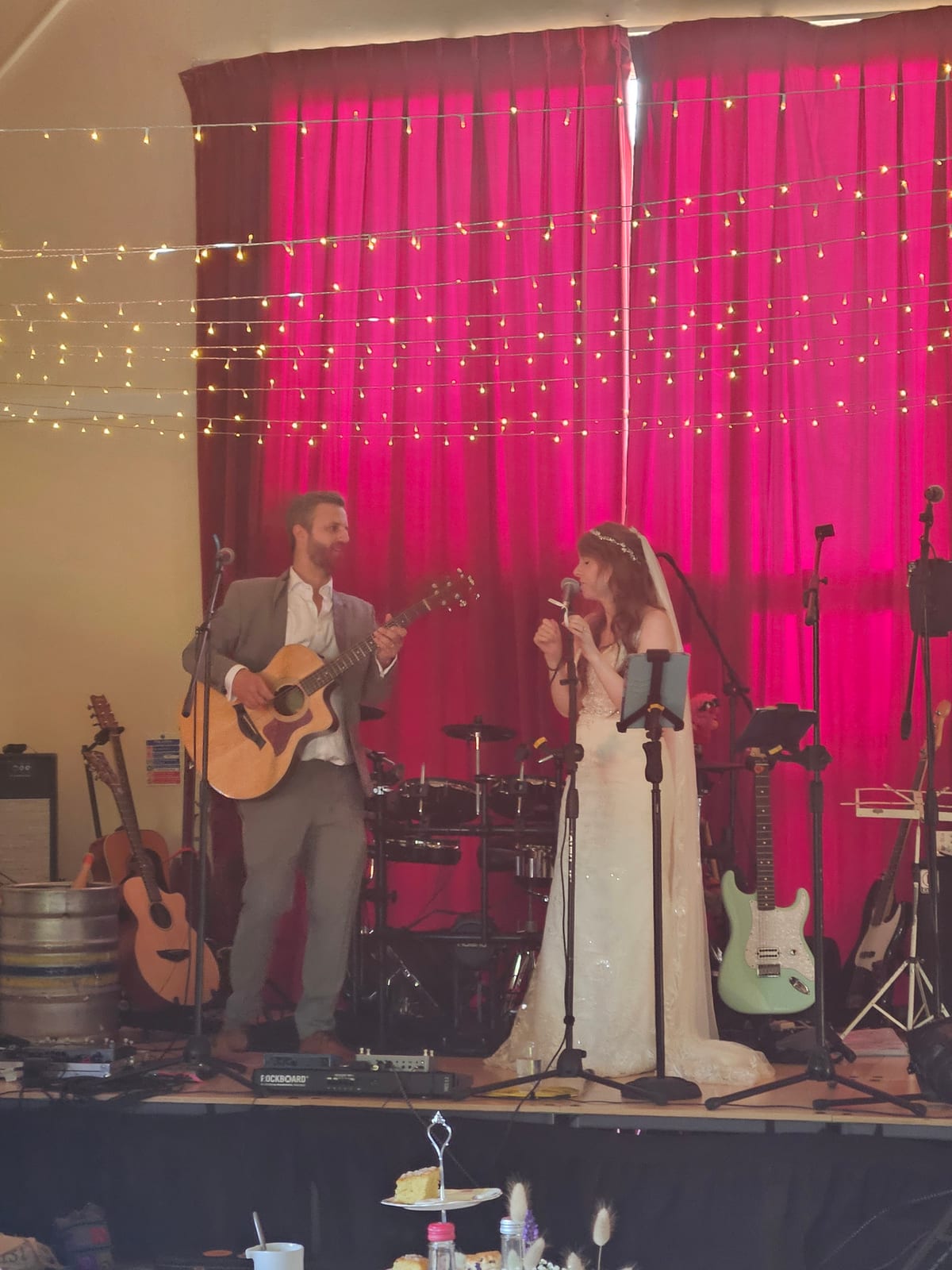 A moment from Catherine & Chris's wedding