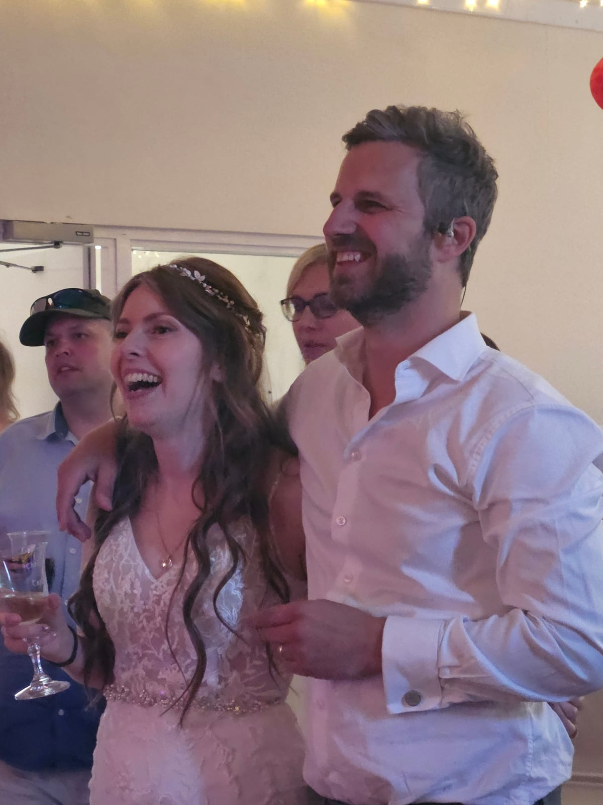 A moment from Catherine & Chris's wedding